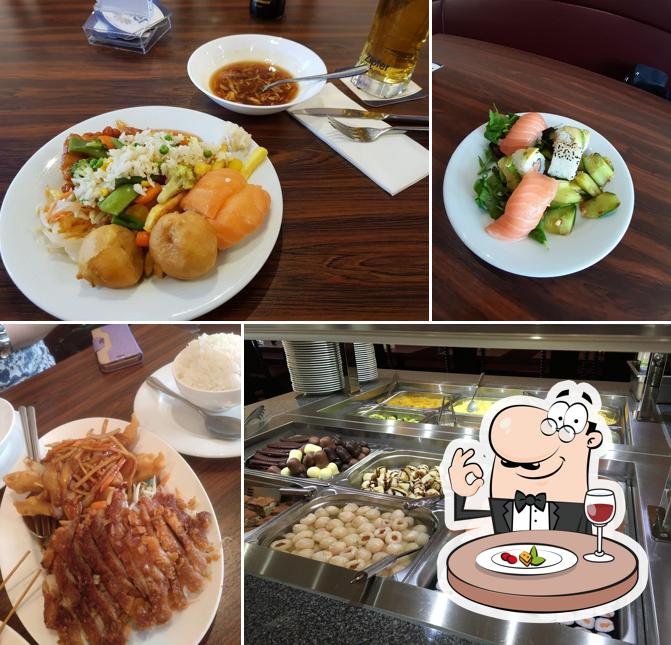 Gerichte im Mr. Wang - Asia Lokal