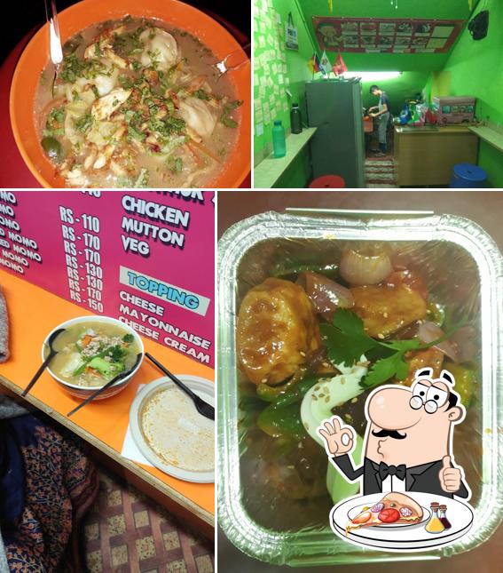 Get pizza at Momo Hut