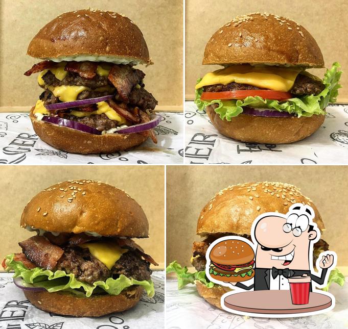 Experimente um hambúrguer no Nostalgic Burger