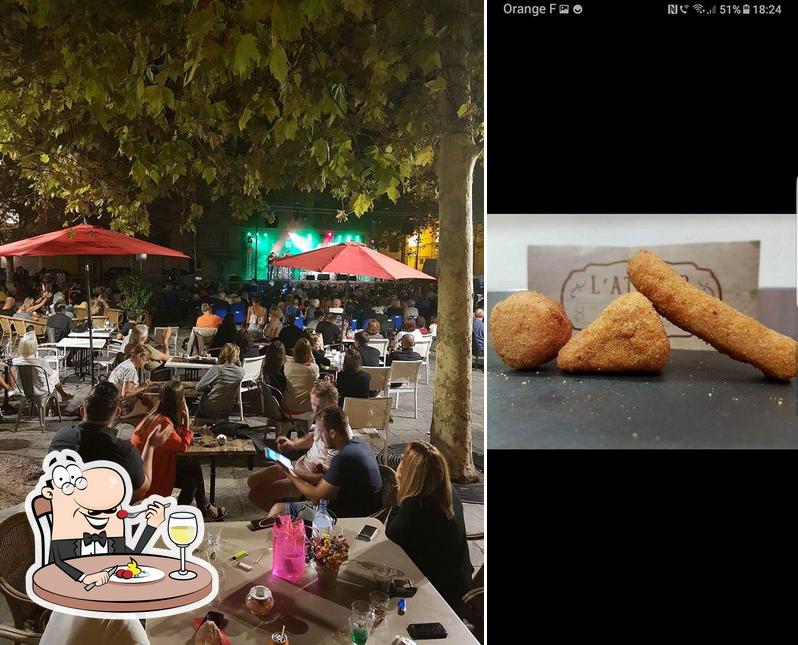 Nourriture à L'Atelier mangericain Bar Snack Américain Bastia