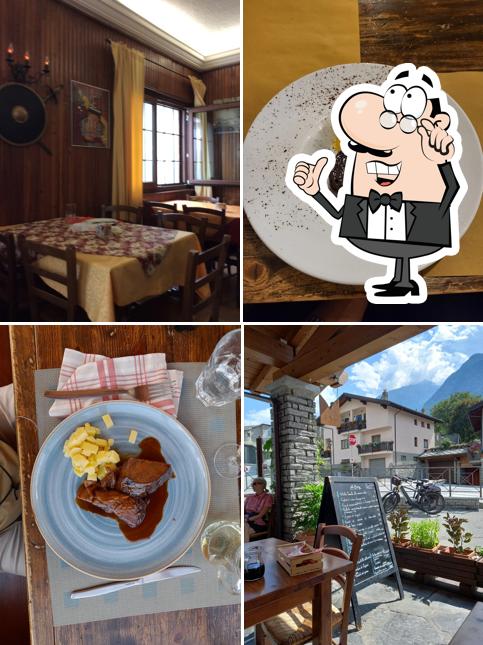 L'intérieur de Trattoria Le Bourg