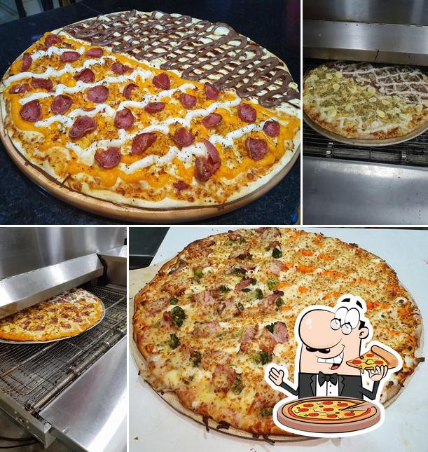 Pide diferentes tipos de pizza