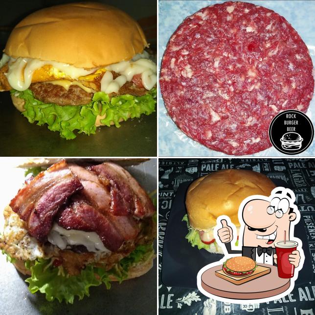 Hambúrguer em Rock Burger Beer SBS