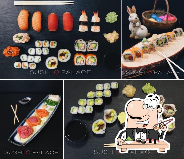 Essayez de nombreuses options de sushi