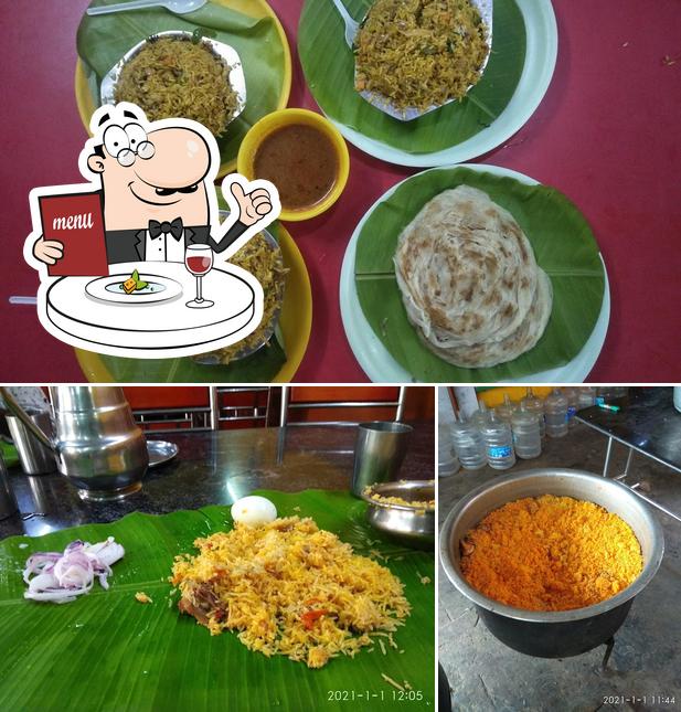 Food at Ajay Aadhavan Restaurant