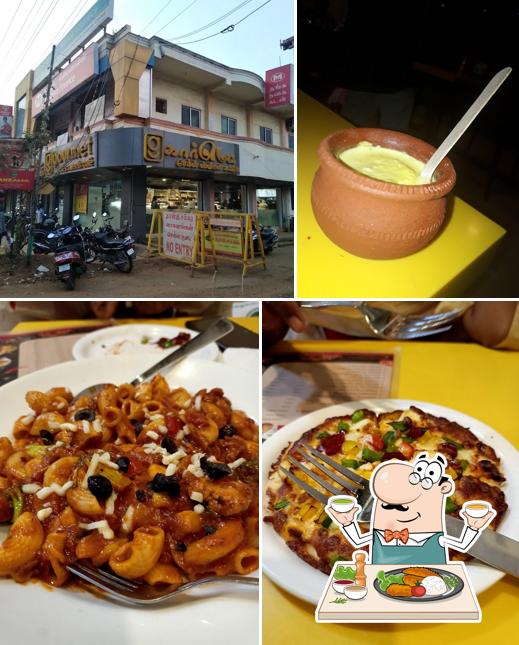 Food at Gourmet Bakes Sweets Cafe