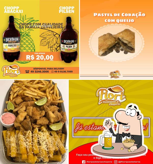 Peça uma tulipa de cerveja leve ou escura