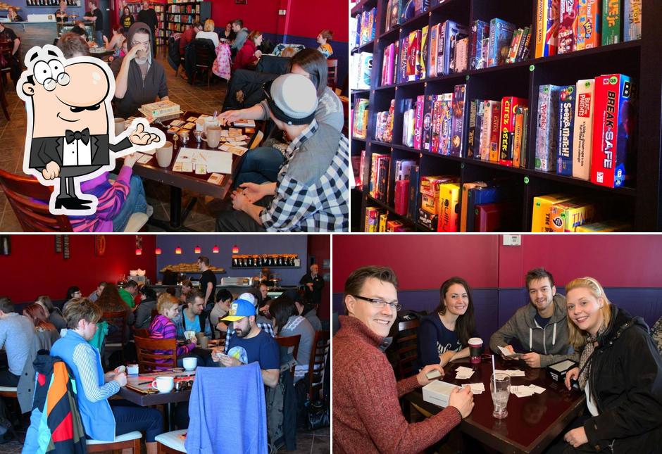 Check out how Pair-A-Dice Board Game Cafe looks inside