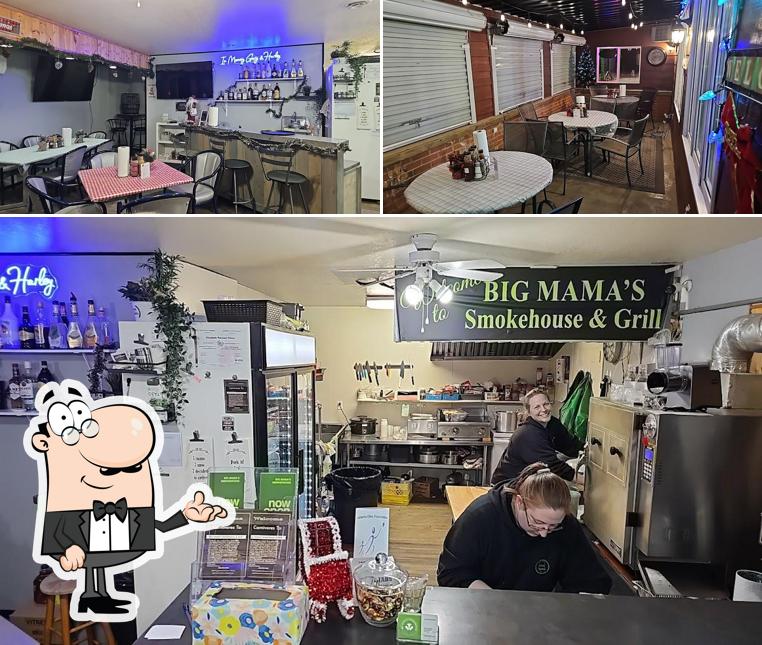 L'intérieur de Big Mama's Smokehouse & Grill