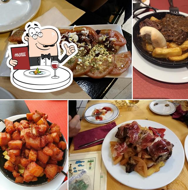 Food at Casa De Extremadura De Sevilla