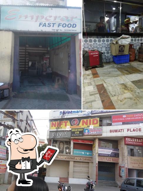 The exterior of Emperor Fast Food