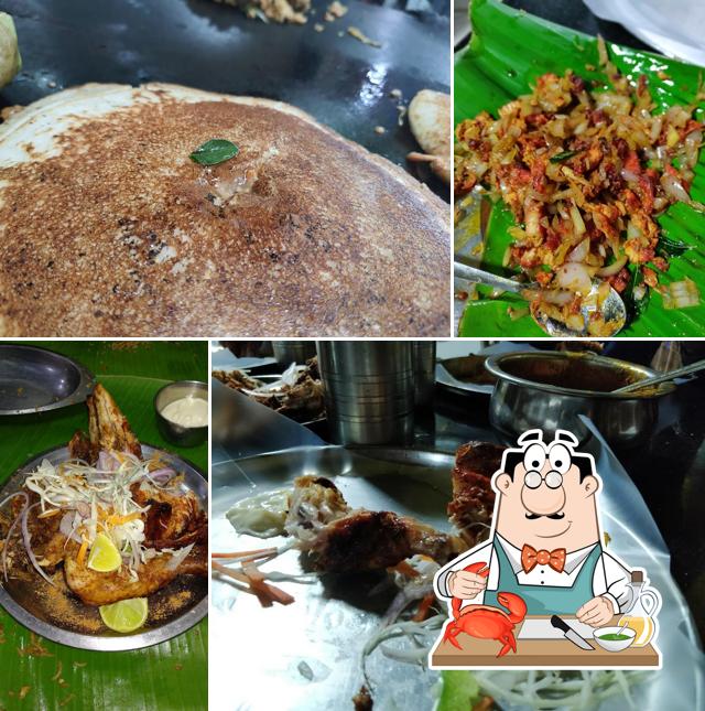 Try out seafood at HOTEL NEW MASS