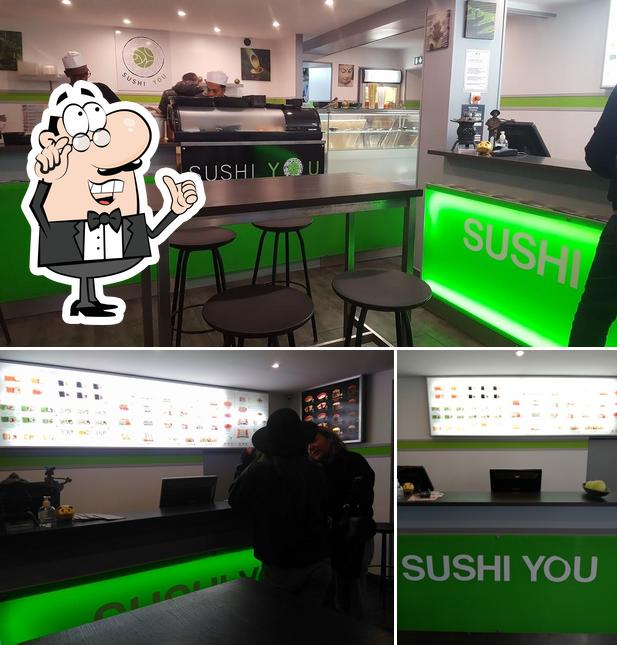 L'intérieur de Sushi You