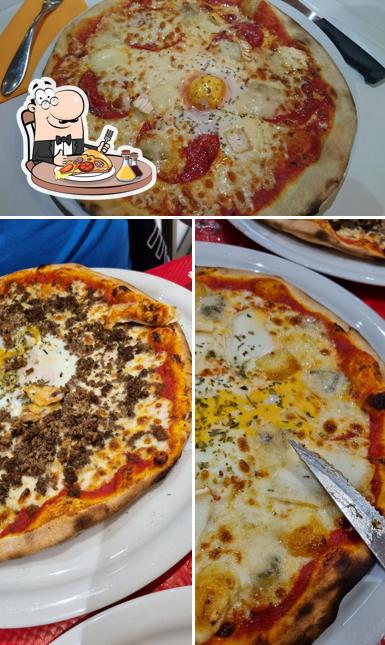 Choisissez de nombreux types de pizzas