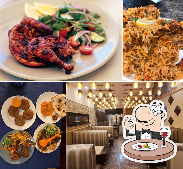 Еда в "Biryani & Co Restaurant & rotisserie halal, pakistanais et indien à Montréal, Cartierville"