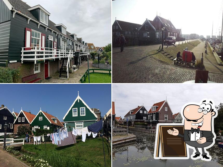 Café restaurant land en zeezicht (LEZZ), Marken, Havenbuurt 6