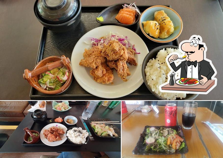 Food at Ace Pitcha Izakaya / The Pitchers Burger and Baseball