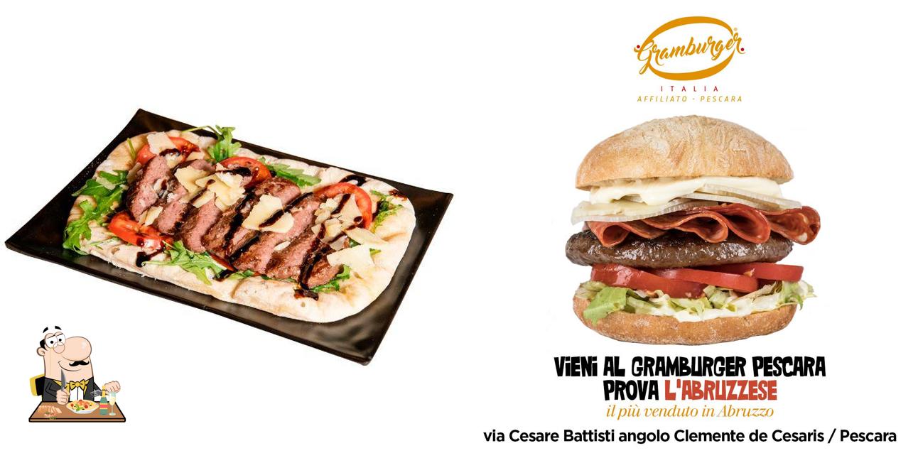 Cibo al Gramburger Italia Pescara