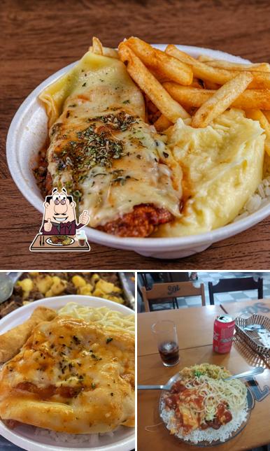 Refeições de carne são servidos no Restaurante Art Grill Pinda- Restaurante e Marmitaria