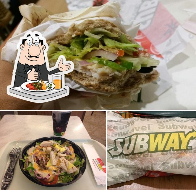 Comida em Subway