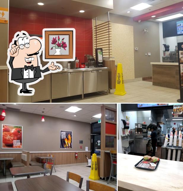 Découvrez l'intérieur de Burger King