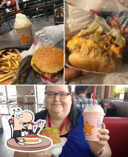 Carl's Jr. provides a number of sweet dishes