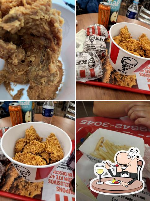 Comida em KFC