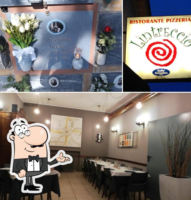 Gli interni di Lintreccio Ristorante Pizzeria