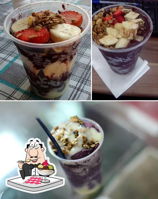 Ki-Açai Express serve uma variedade de pratos doces