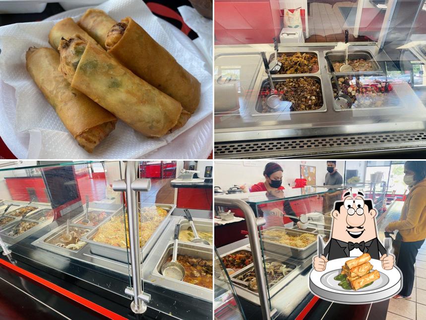 Spring rolls at Sisig & boba