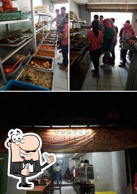 See this picture of Warung Cherbon
