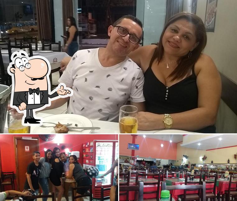 O interior do Colonial Churrascaria e Pizzaria - Unidade 3