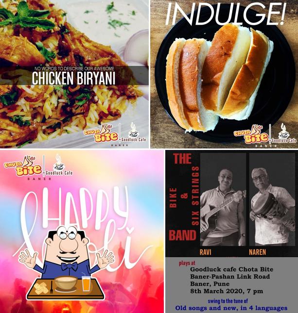 Meals at Goodluck Cafe Baner