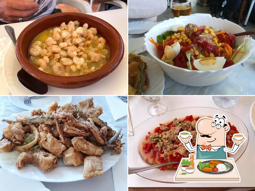 Food at Cantina de Gevora
