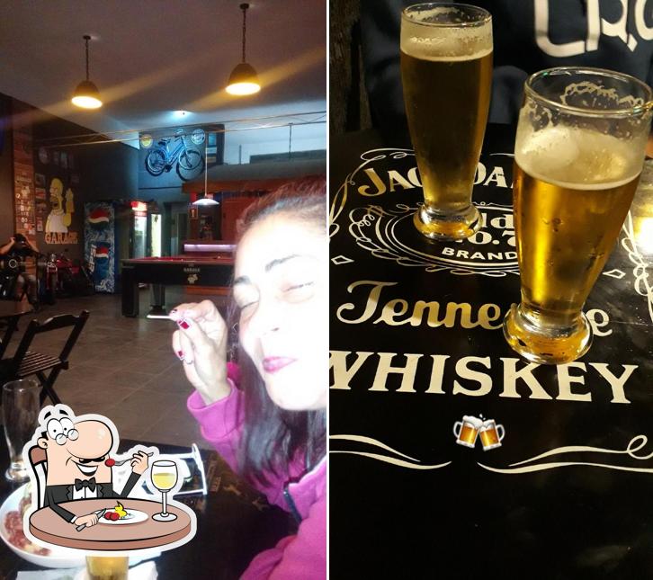 Comida em Garage Beer