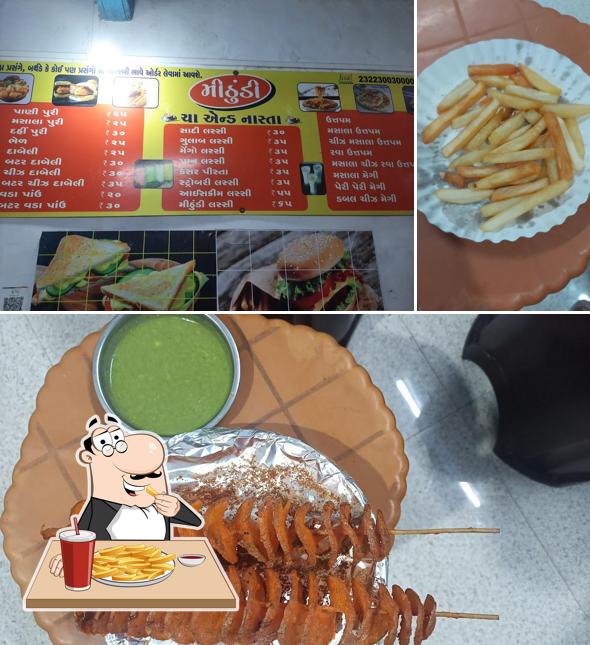French fries at Mithudi cha & nasta