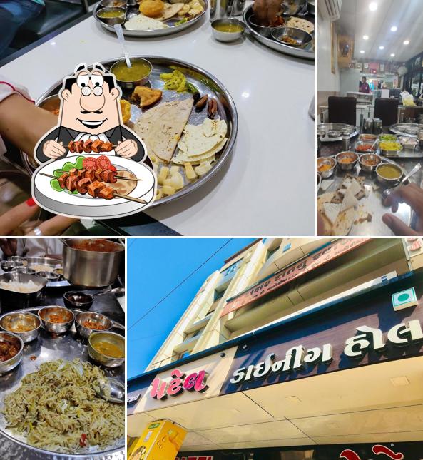 Food at PATEL RESTAURANT DINING HALL- Best Dining Restaurant in Junagadh Kathiyawadi thali in Junagadh Gujarati Thali