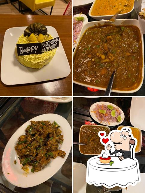 Gilly's family section restaurant serves a number of sweet dishes