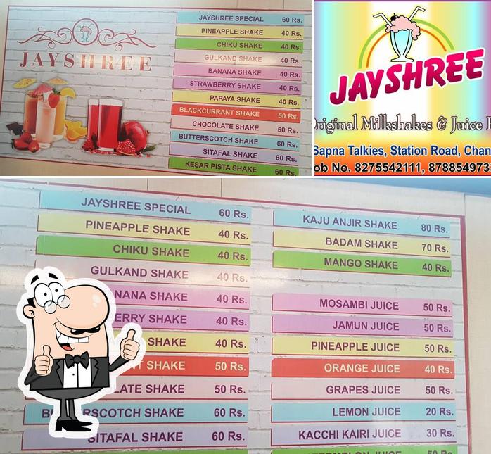 Jayshree Milkshakes And Juices Chandrapur