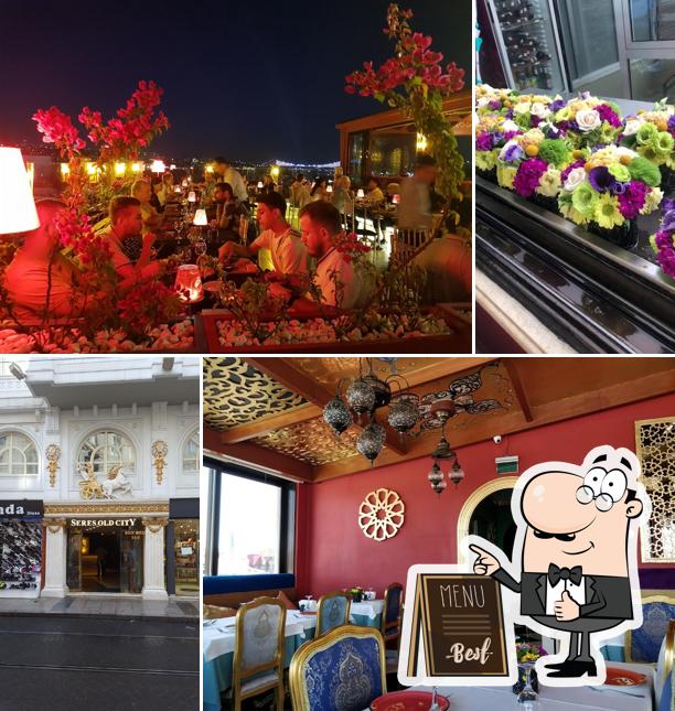 Roof Mezze 360 Restaurant, Istanbul, Seres old city hotel Restaurant