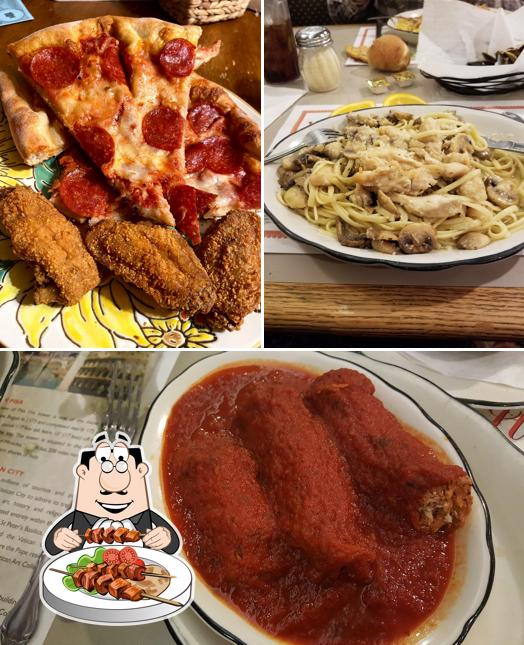 Meals at Villa Grande Restaurant & Pizzeria