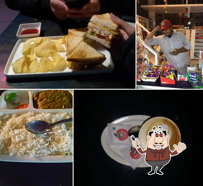 Food at E Hide Cafe