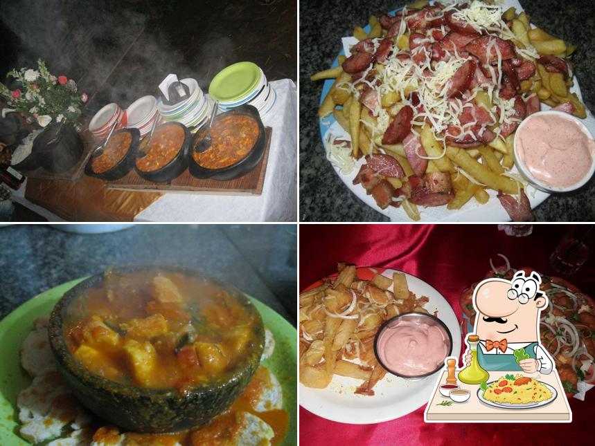 Comida em macaia bar