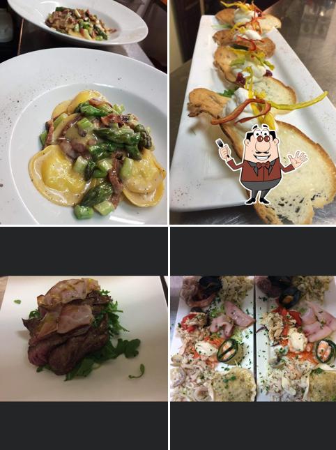 Cibo al Ristorante Vecchia Fano