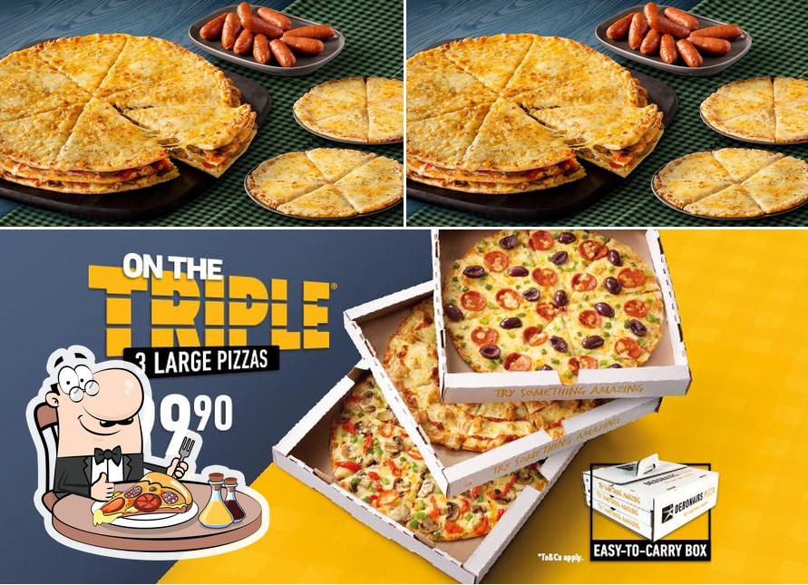 Debonairs Pizza restaurant, Queenstown, Komani Nonesi Mall Menu du