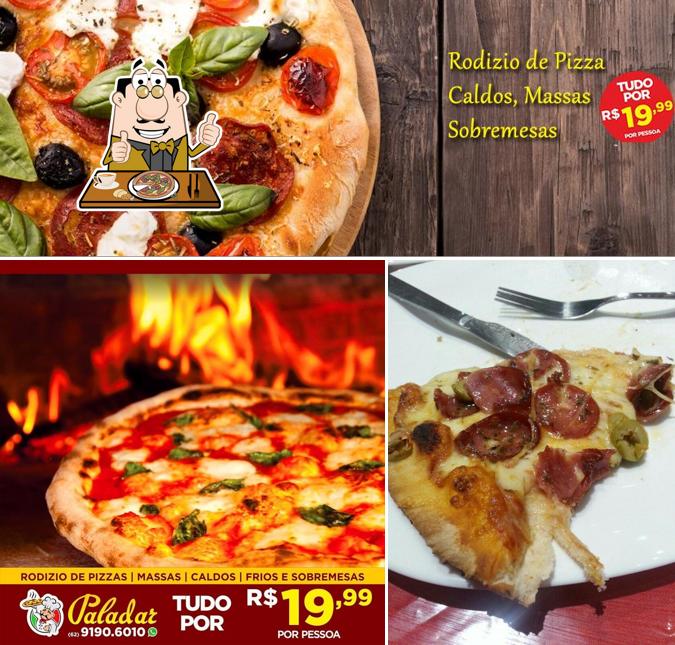 Consiga pizza no Paladar La Pizzaria e Restaurante