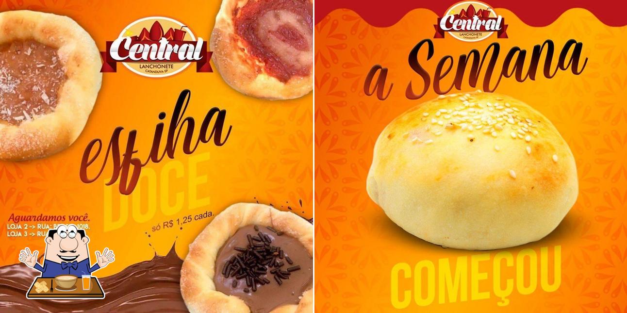 Comida em Lanchonete Central