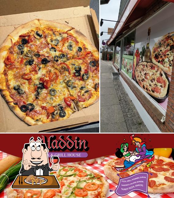 Pizza Og Grillbar Aladdin Gistrup Restaurant Reviews