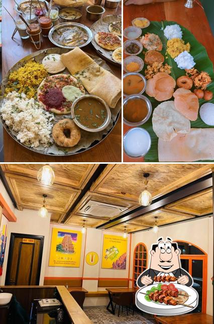 Sri Rangam Bhojnam is distinguished by food and interior
