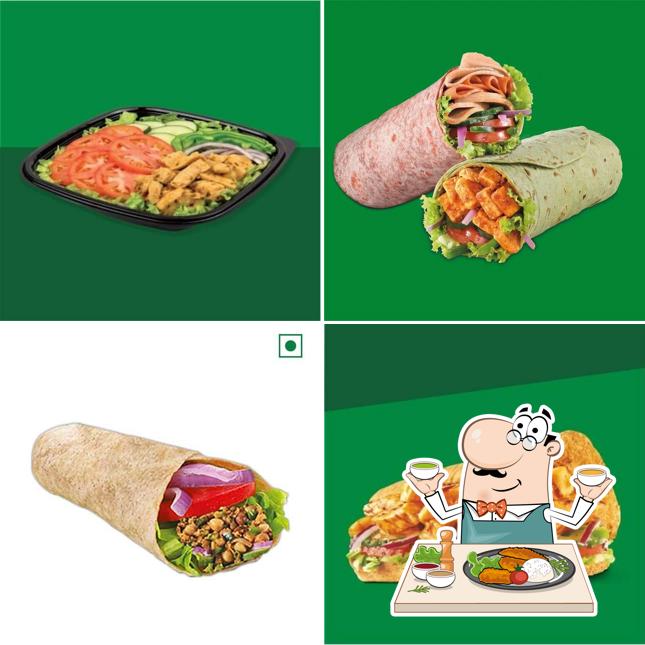 Food at Subway Egattur